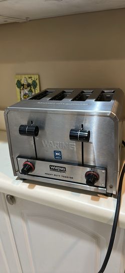Waring WCT855 Commercial Switchable Bagel/Bread Toaster. Model WCT825. 240V. 4 slices