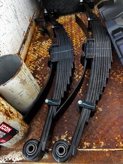 F450/F550 wheels and leaf springs