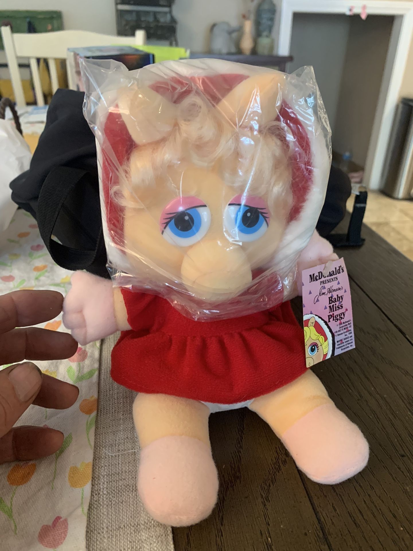 Like New With Tags 1987 Henson Baby Miss Piggy Plush Sold At Mc Donald’s