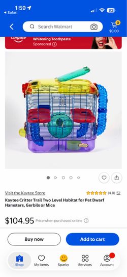 Hamster cage + attachments