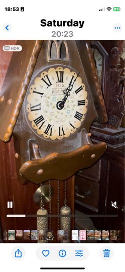 New England  clock co. Church  clock