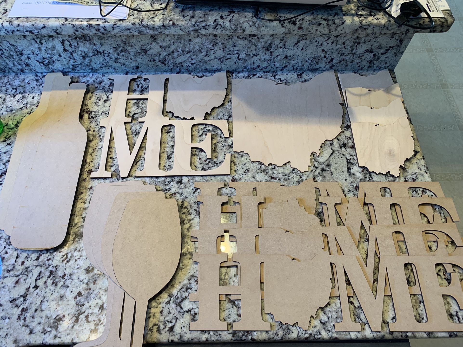 Laser Cut Wood, Arts & Crafts