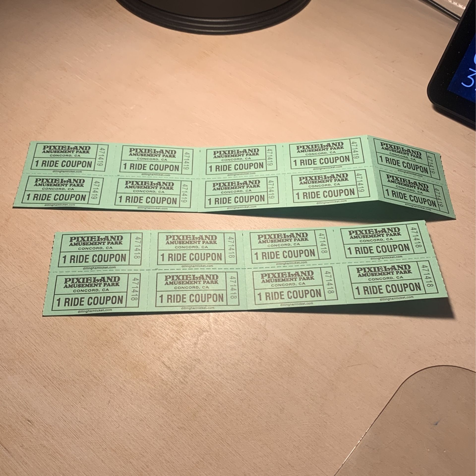 Pixie land Amusement Park, Concord CA Tickets