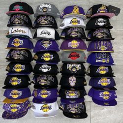 New Era Lakers Snapbacks 35$each