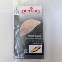 Pedag Balance Leather Arch Support for Shoes/Boots EU 39-42 UK 6L•8M US 9L•9M
