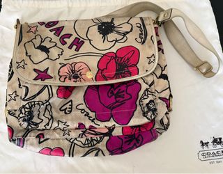 Coach messenger poppy bag
