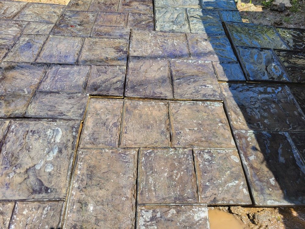 concrete stamps ashlar