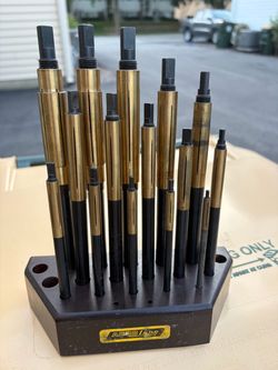 Brass barrel laps. 15 pc.