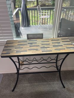 Wine  Rack table