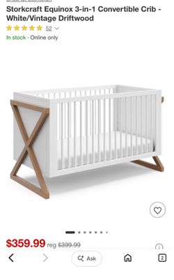 Storkcraft Equinox 3-in-1 convertible crib