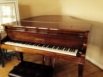 Beautiful Schafer & Sons Baby Grand Piano