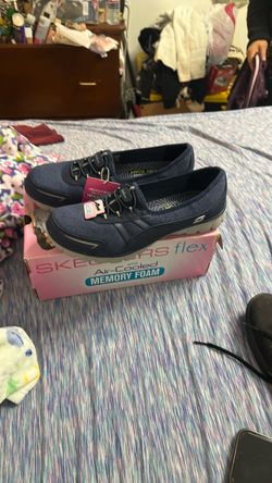 Skechers Flex Air-Cooled Memory Foam Slip-On Shoes