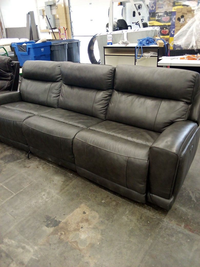 Leather Sofa $600.. 15% Off Furniture Sale Ends Saturday