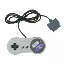 New Super Nintendo SNES System Gamepad Replacement Controller 6FT for SNS-005