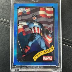 Topps Chrome Captain America #61/299
