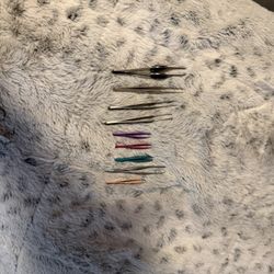 set of precision tweezers and tongs