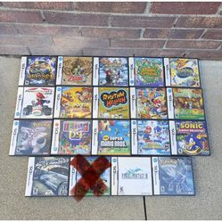 Nintendo Ds Games Authentic