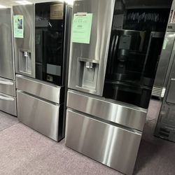 60% Off From Original Price! Stainless Steel 36’ Refrigerator Fridge LG New