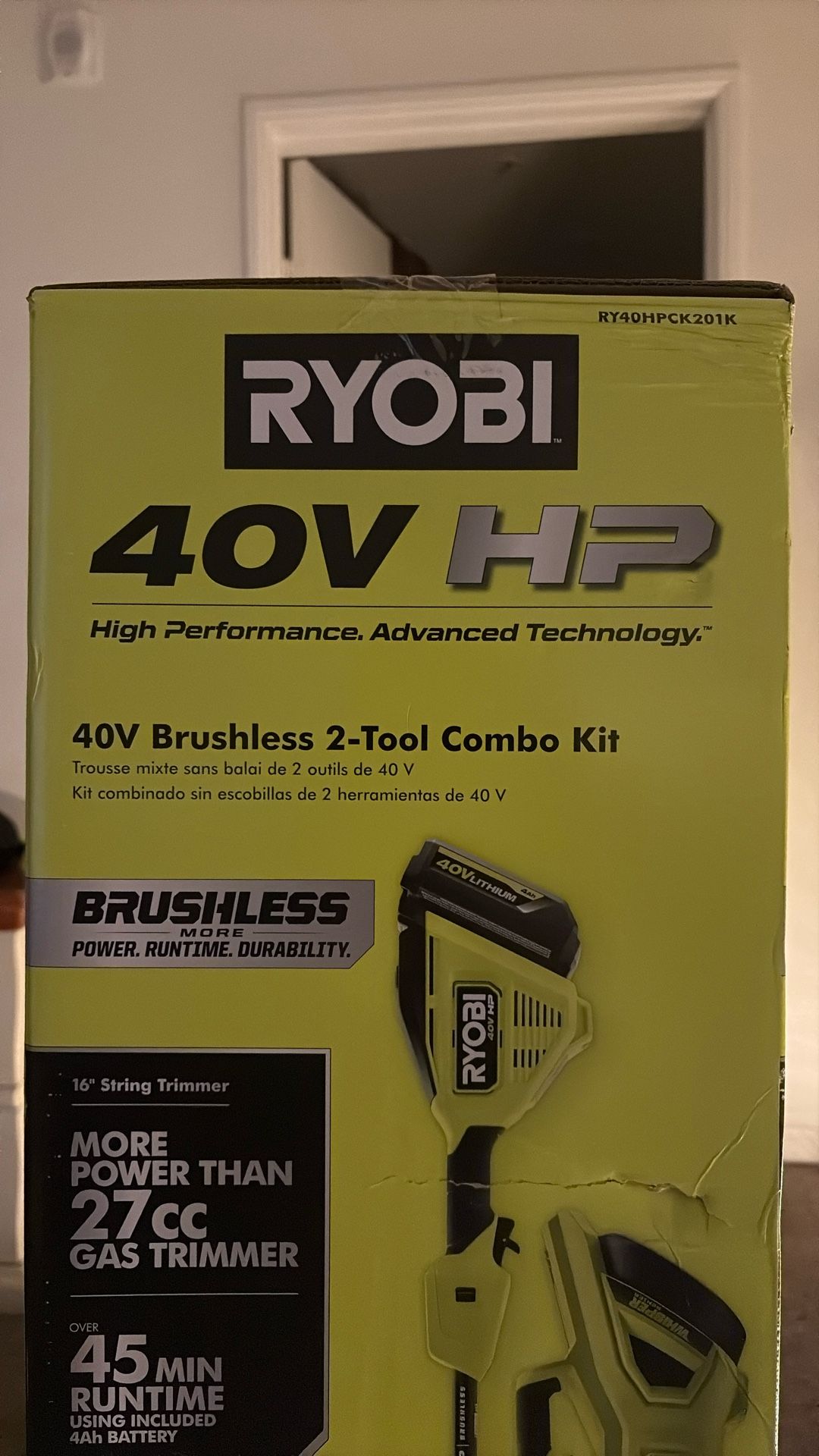 Ryobi 40v HP 2-tool Combo Kit