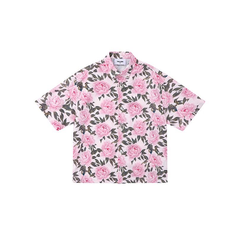 Team Wang Floral Short Sleeved Shirt