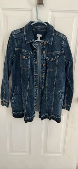 Acid Washed Blue Jean Jacket