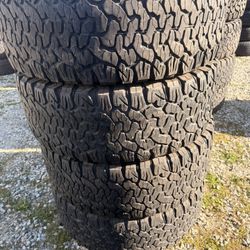 35x12.50r20 Bfgoodrich Ko2 Tires En Excelentes Condiciones De Vida Las 4 