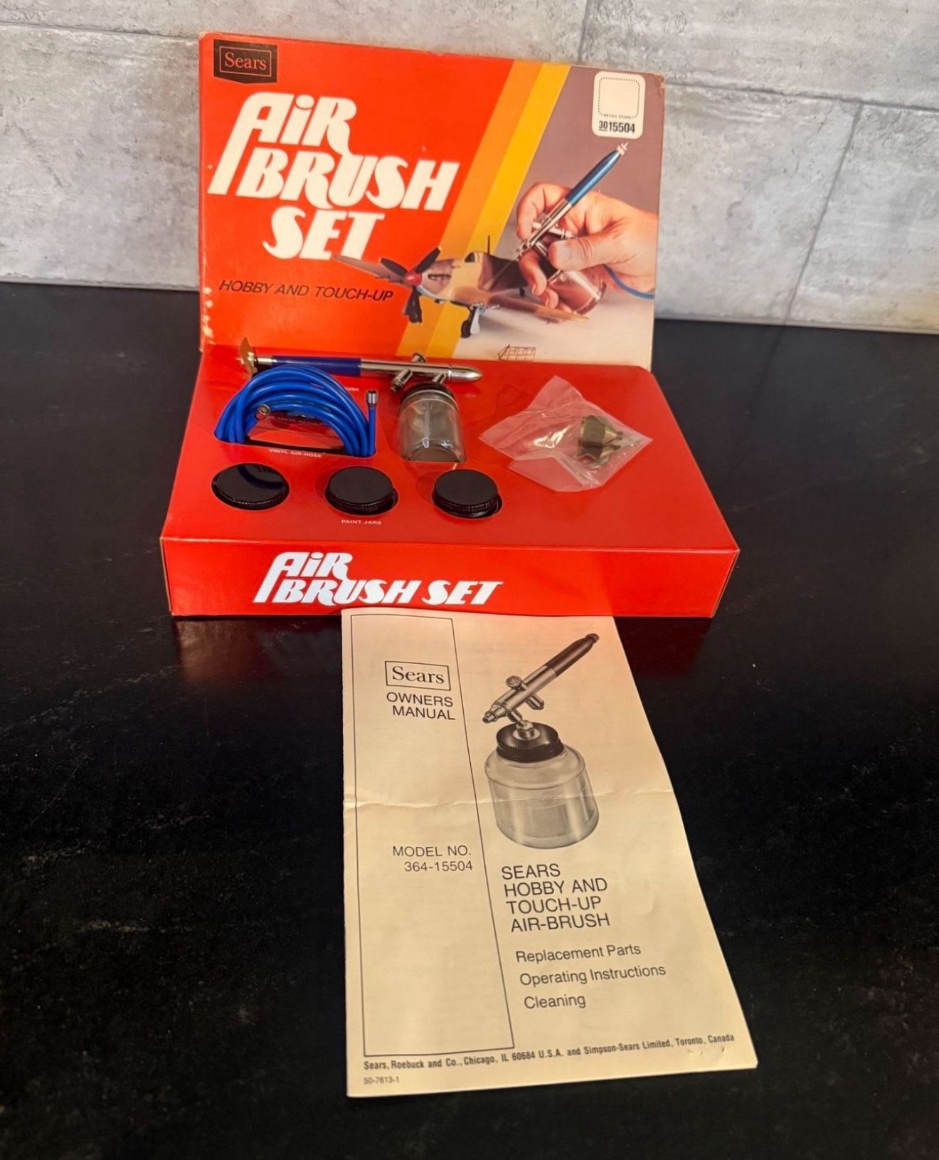 NEW Hobby Air Brush Paint Set