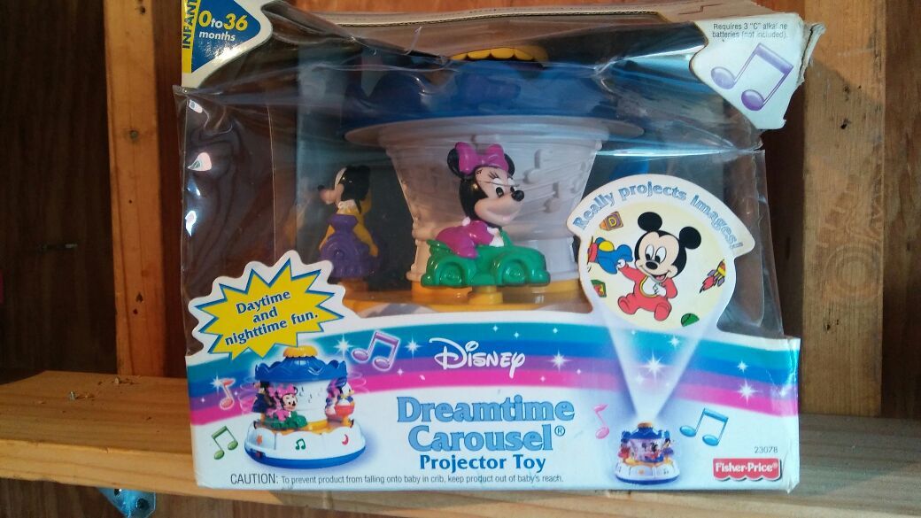 Dreamtime Carousel projector Toy Disney Matel