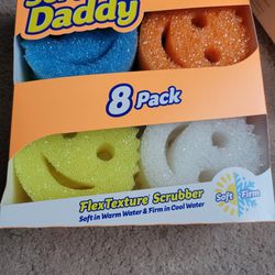 Scrub Daddy 8 Pack New