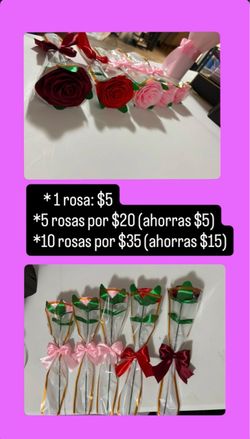 Ribbon roses