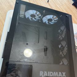 Raidmax X921 Mid Tower PC case - FANS INCLUDED