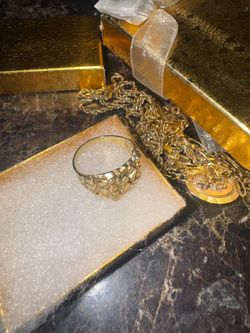 Gold Nugget RING (10K)