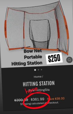 Bownet hitting station