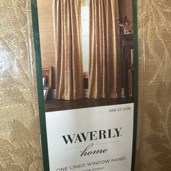 Brand new Set of four fully lined Window Panels by Waverly