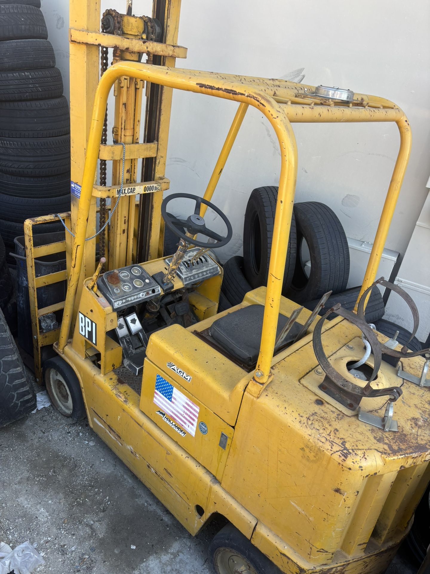 Tow Motor Fork Lift (won’t Start)