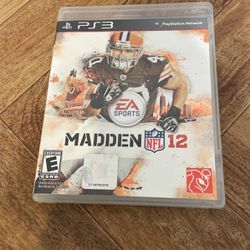 Madden 12 For Ps3