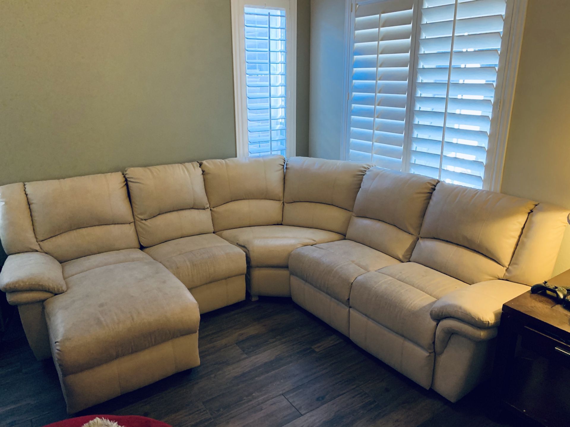 Cream Couch Sectional