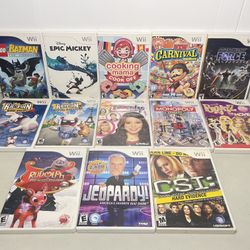 Nintendo Wii Games $10 Each buy 2 get 1 free