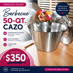 Cazo de 50- QT  de princess house