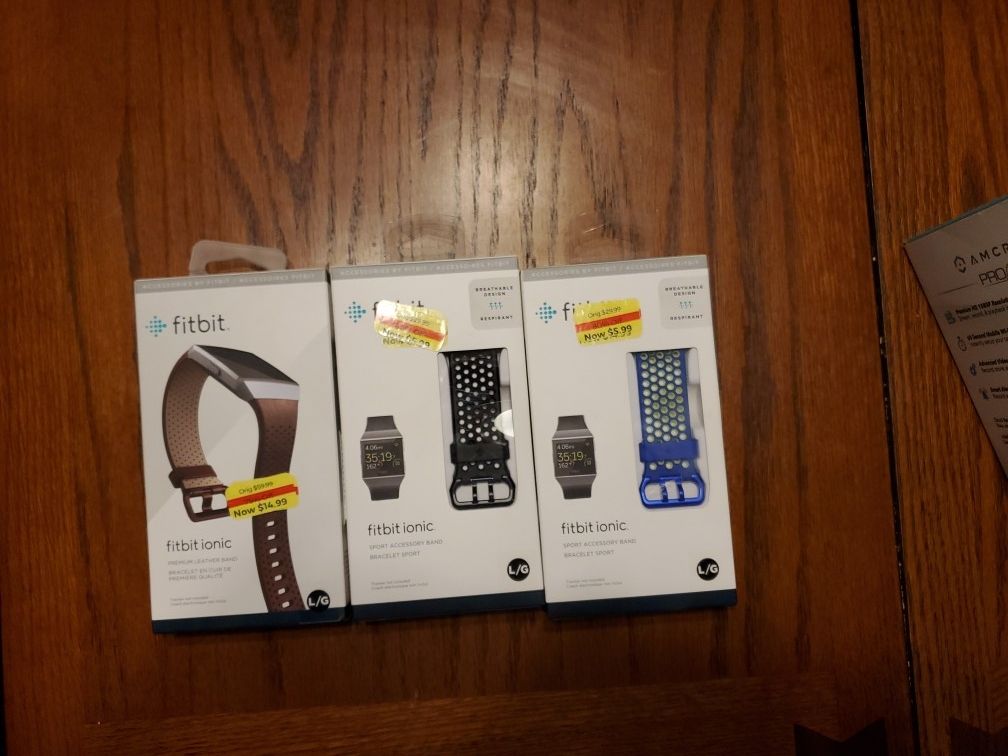 Brand New In Box Fitbit Ionic Watch Bands