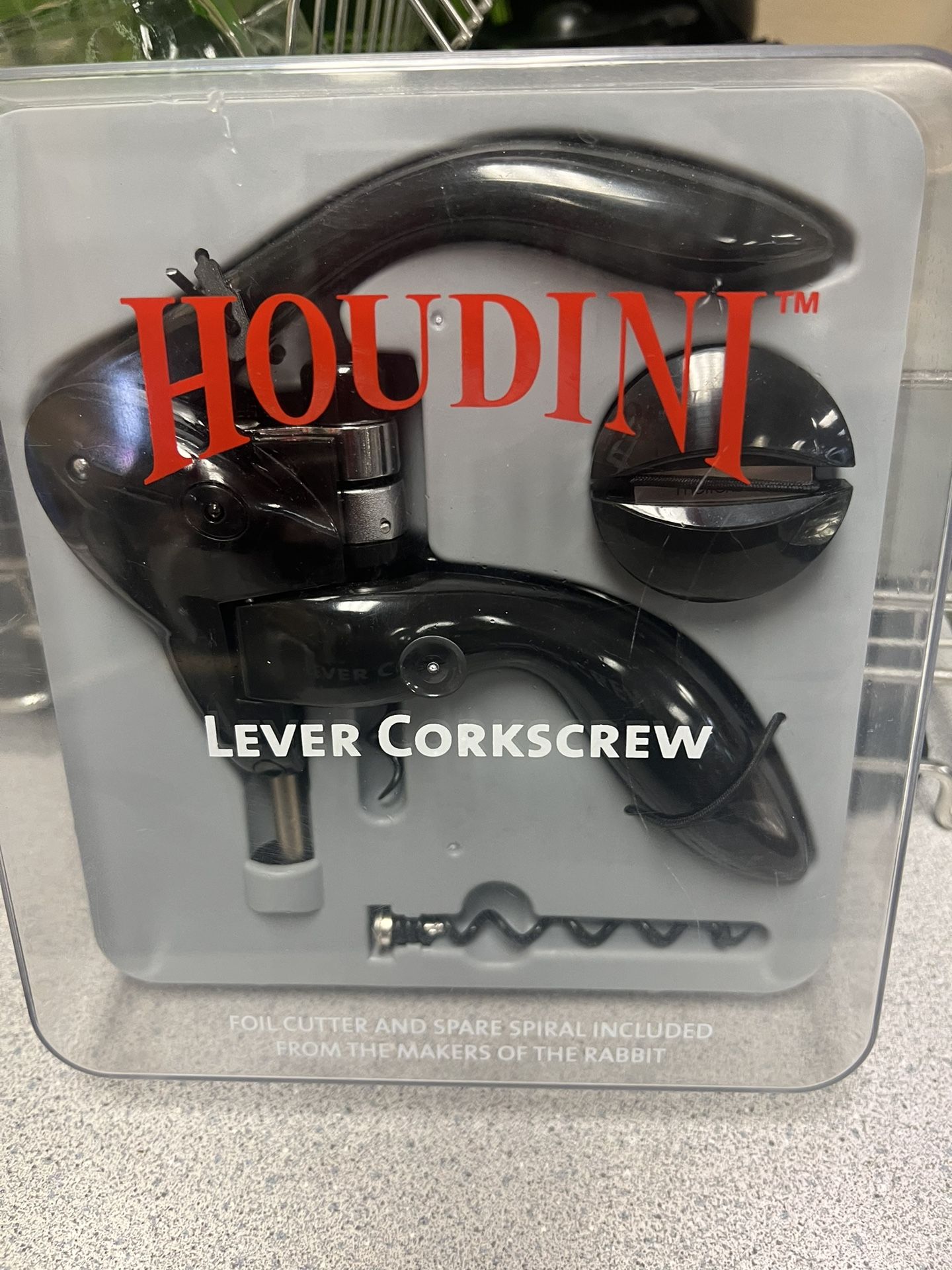 Houdini Corkscrew and Foil Cutter