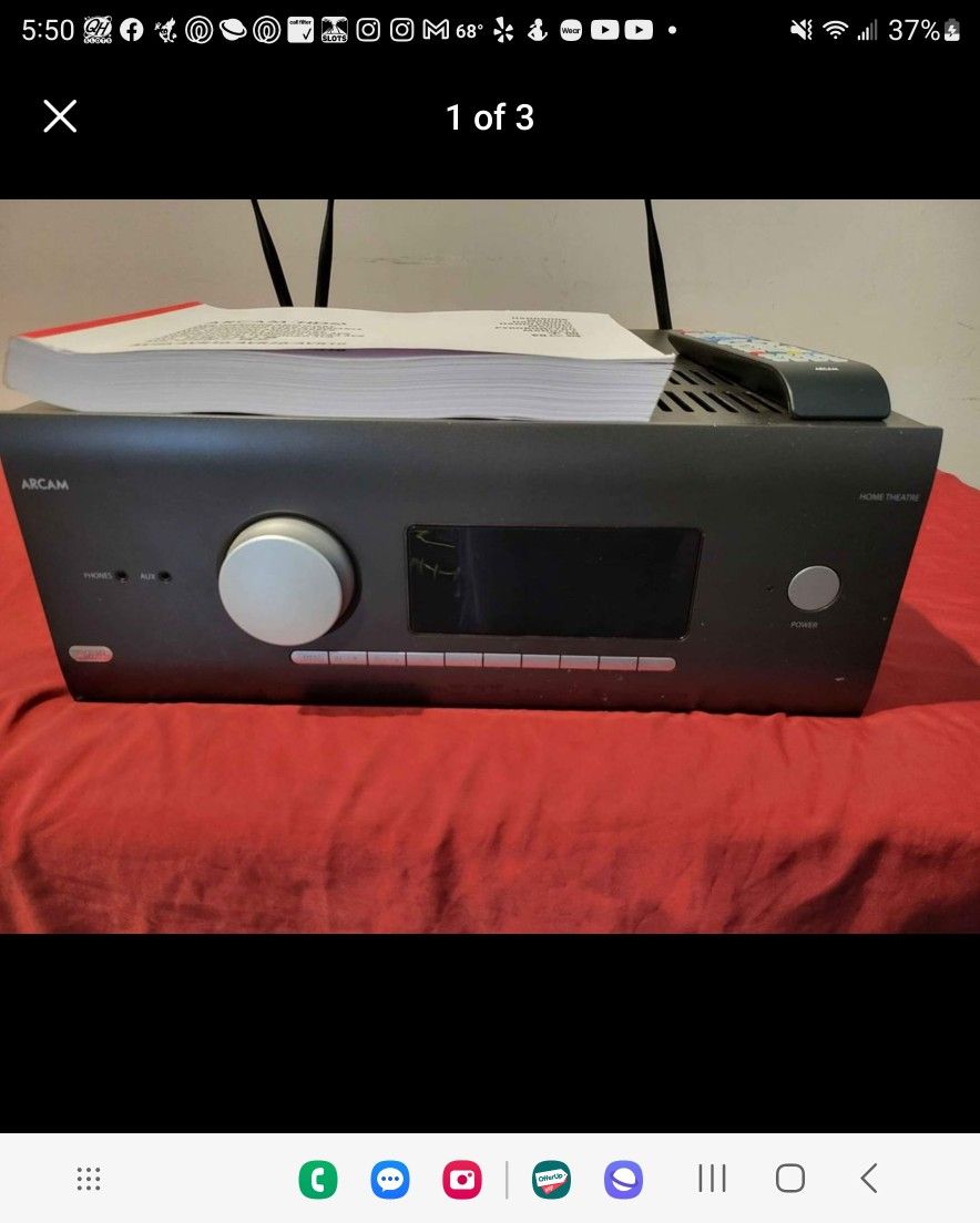 Audiophile Grade Home Theater Receiver - ARCAM AVR10 