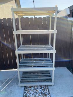 5 TIER SHELVING 6FT TALL X 3FT WIDE X 2FT IN-DEPTH