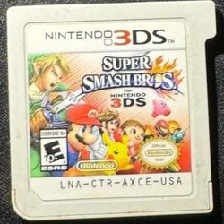 NINTENDO 3DS: SUPER SMASH BROS 