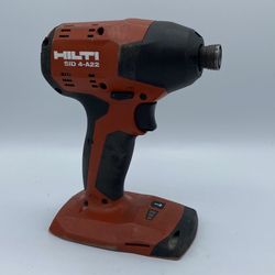 Hilti 1/4 Hex Cordless SID 4-A22 Impact Driver Gun ONLY Body Li-Ion 22V TESTED