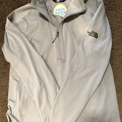 North Face High Noon Sunsips Half zip Size L