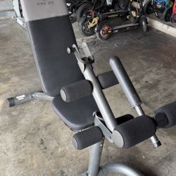 Golds Gym XRS 20 Bench Workout Adjustable 