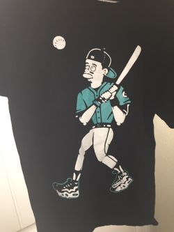 KEN GRIFFEY JR SWINGMAN NIKE SHIRT SIZE L SIMPSONS