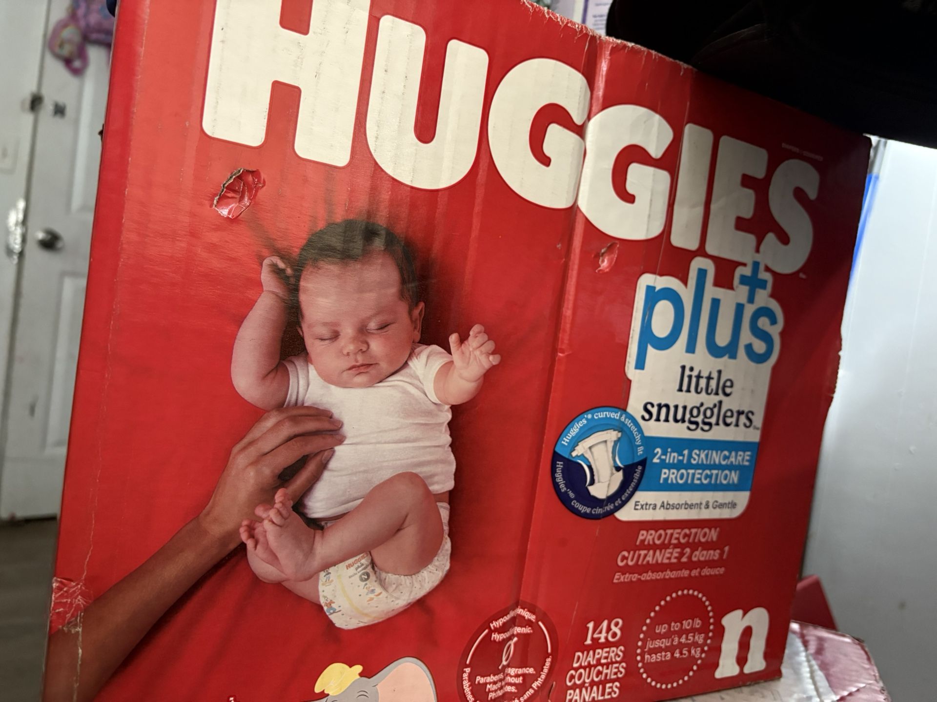 Huggies Diaper Newborn (148count)