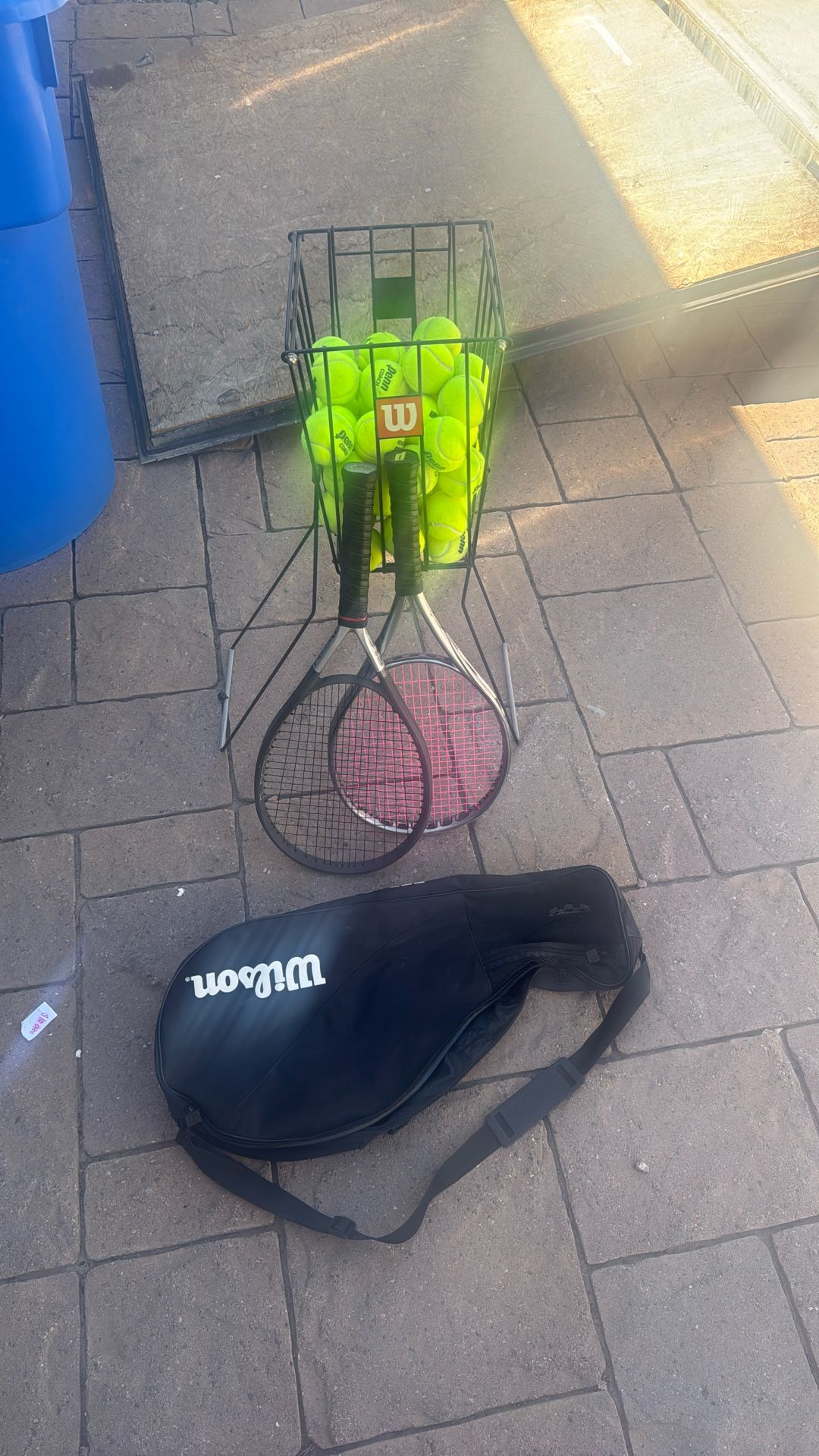 Tennis Rackets And Balls